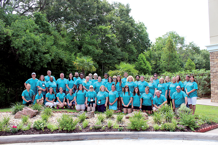 Thirty-six statewide educators visited the Florida Parishes to learn about the forest industry and conservation. 